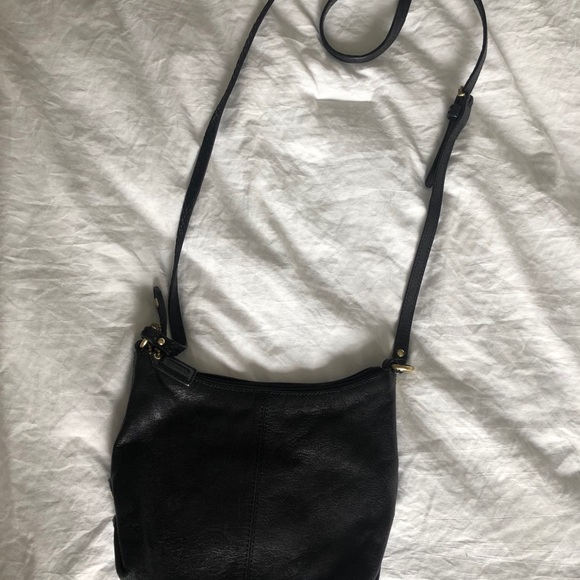 Black Coach Crossbody - Picture 2 of 3